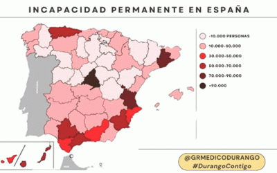 ¿CÓMO HA EVOLUCIONADO LA INCAPACIDAD PERMANENTE EN LAS COMUNIDADES AUTÓNOMAS?