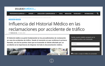 Influencia del Historial Médico en las reclamaciones por accidente de tráfico