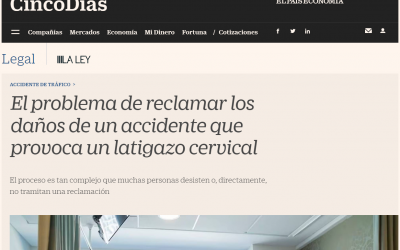 El problema de reclamar los daños de un accidente que provoca un latigazo cervical